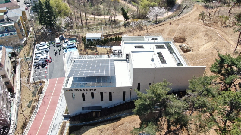 연수구는 지난 7일 청학동 산53-2번지 일원에서 청량숲 문화체험원 준공식과 개관식을 성공적으로 개최했다